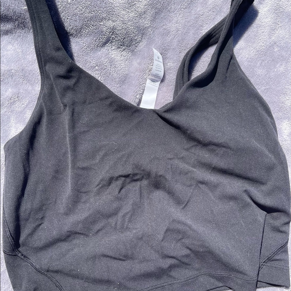 Black Lululemon align tank